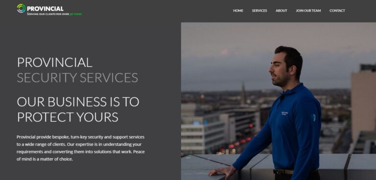 The Provincial homepage