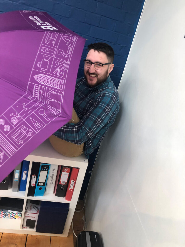 Fanatic design- Bristol BID Umbrella 