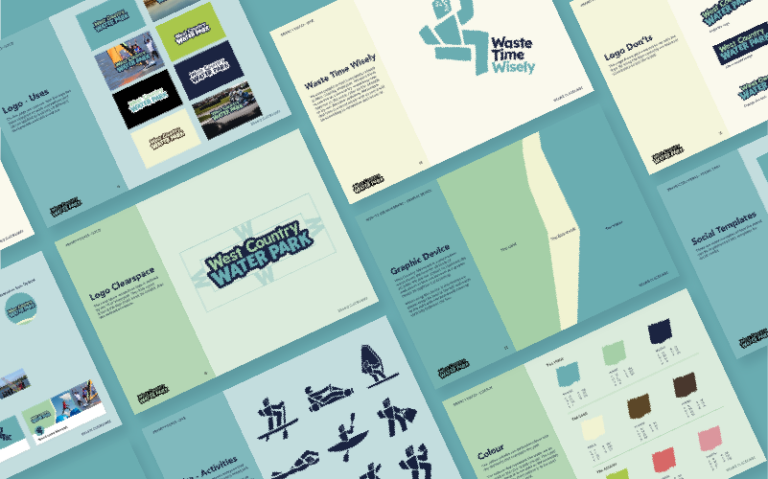 Studio Scrapbook: April 2022- West Country Water Park Website 