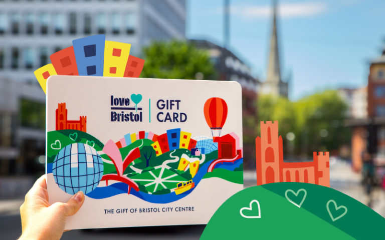 studio Scrapbook: July 2022- Bristol BID gift card