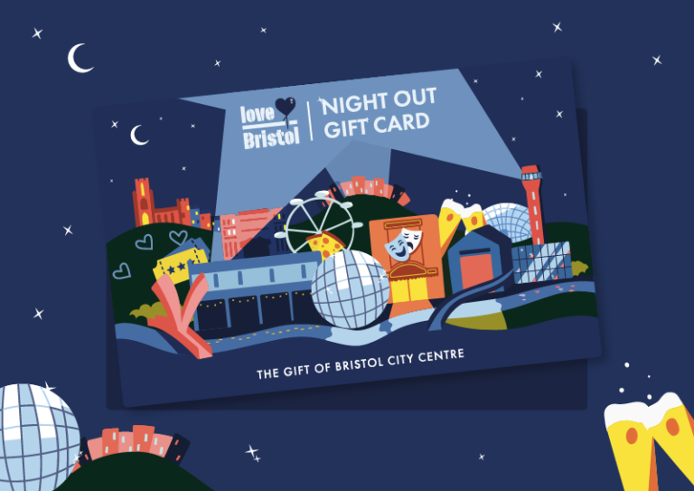 Bristol BID gift cards - fanatic design team