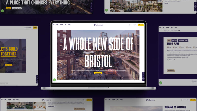 Brabazon - Estate agent website design